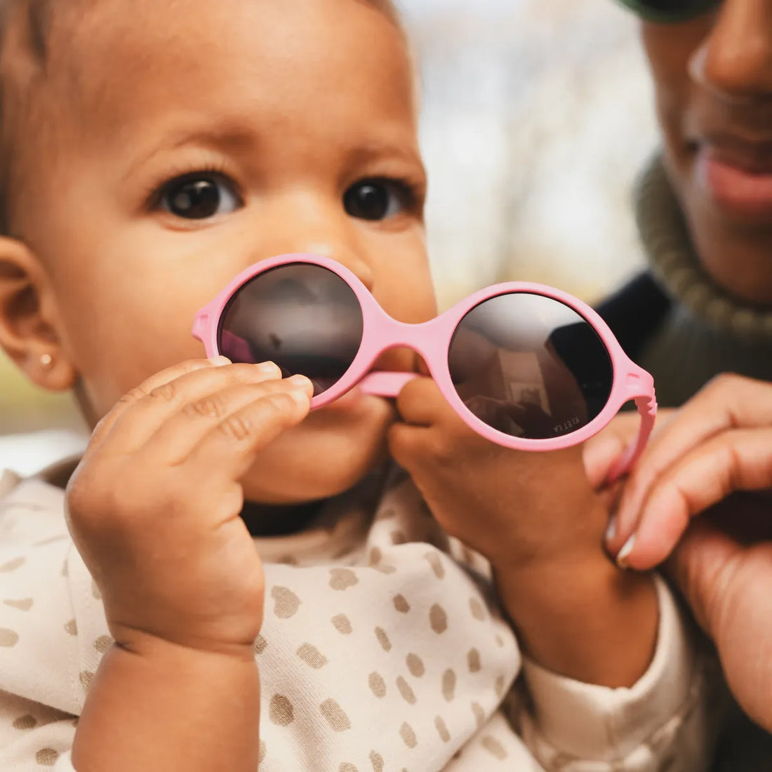 Diabola Reversible Baby Sunglasses - Peony (0-1Y)