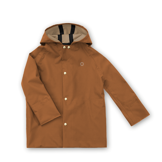 Midi Rain Coat - Rust (4-6Y)