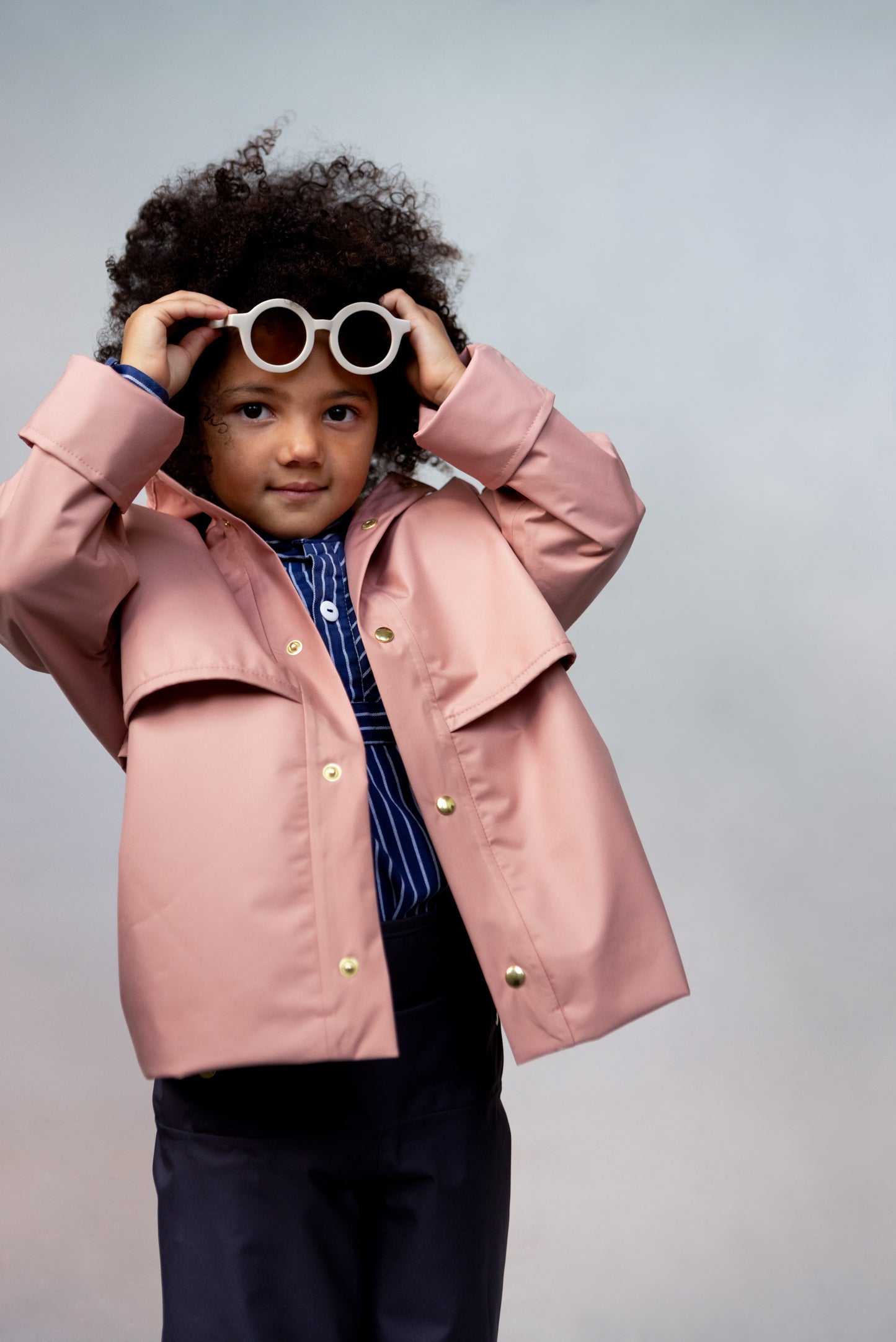 Parachute Rain Coat - Beach Rose (6-8Y)