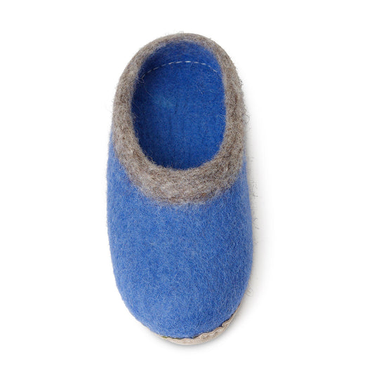 Slocan Jr. Kids' Wool Slipper - Indigo