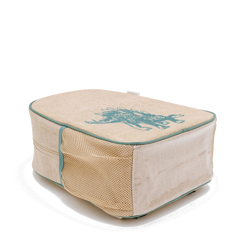 Green Stegosaurus Toddler Backpack