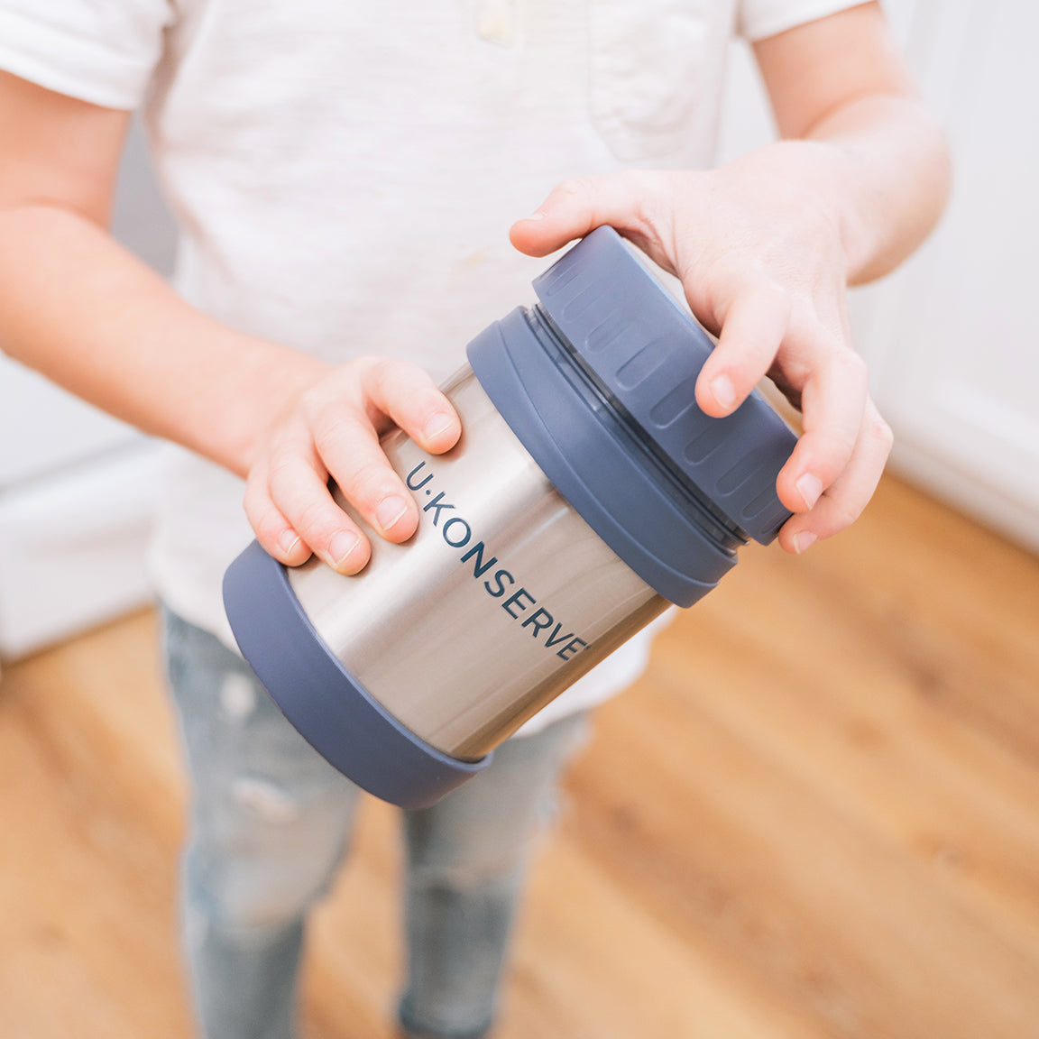 Insulated Food Jar (12oz) - Navy