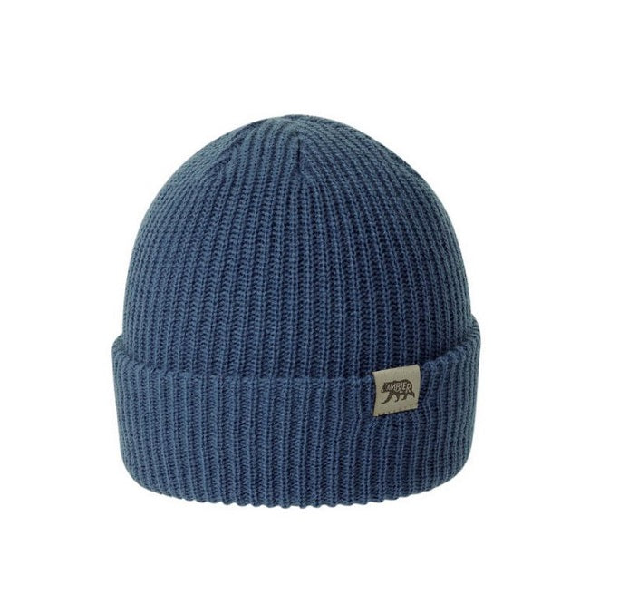 HWS Merino Wool Toque - Vintage Indigo (Medium Rib)