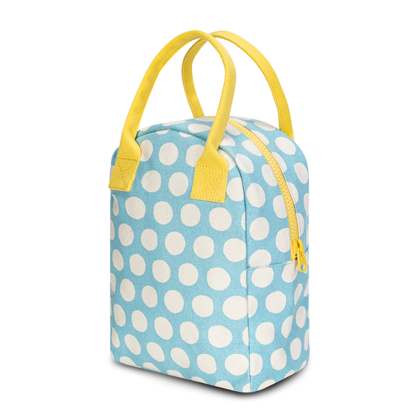 Zipper Lunch - Dot Blue