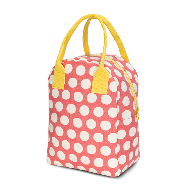 Zipper Lunch - Dot Pink