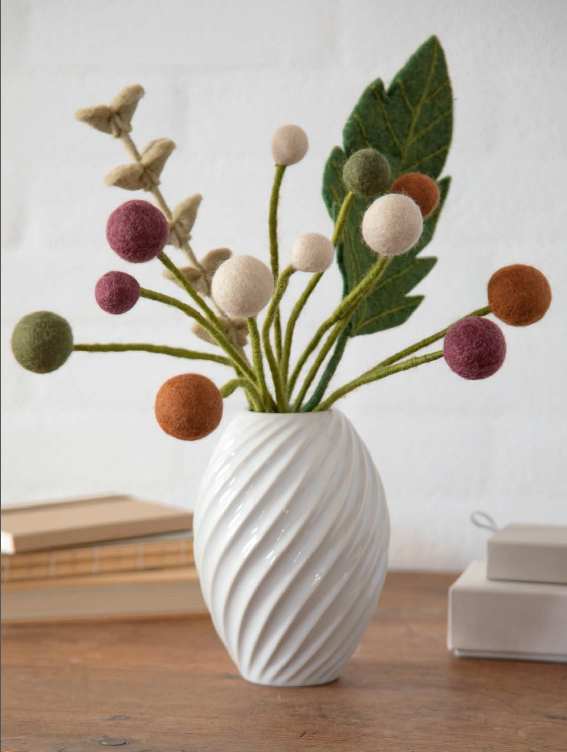 Usha Felted Bouquet Flowers