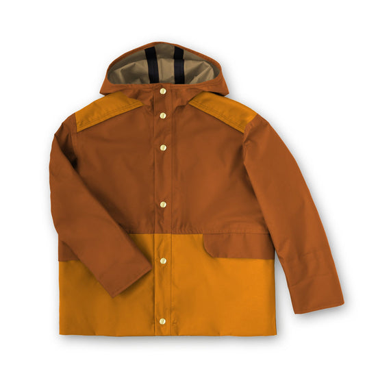 Patch Rain Coat - Red Oak-Acorn (4-6Y)