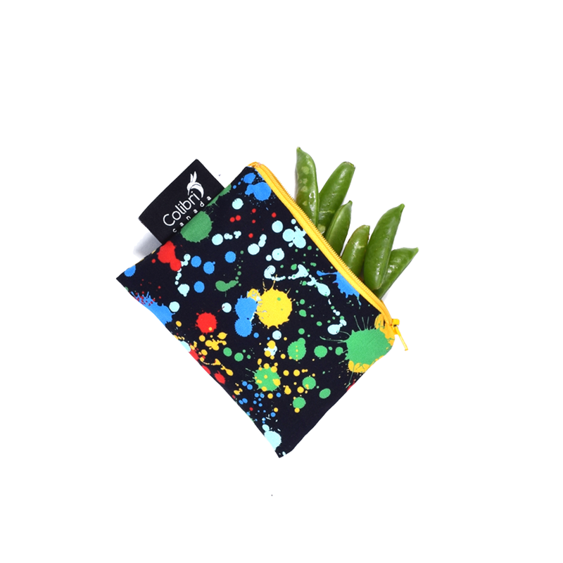 Splatter Reusable Snack Bag - Small