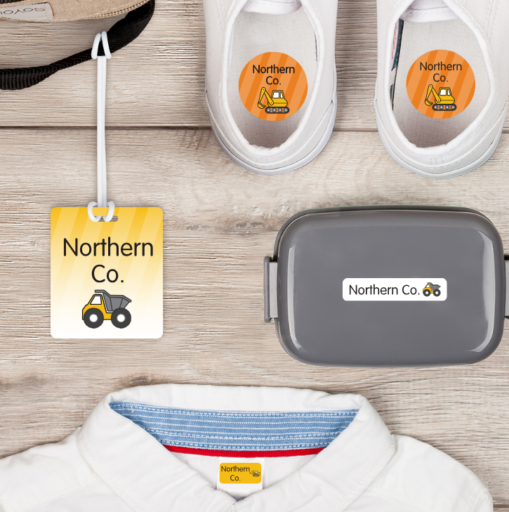 Starter Pack Labels - various styles