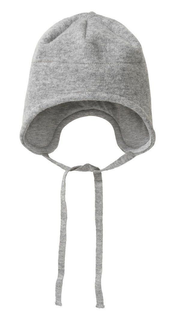 Children's Boiled Wool Hat - Grey