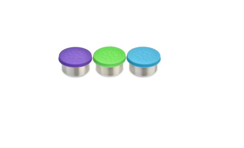 LunchBot Dips (Set of 3, 1.5oz) - Floral