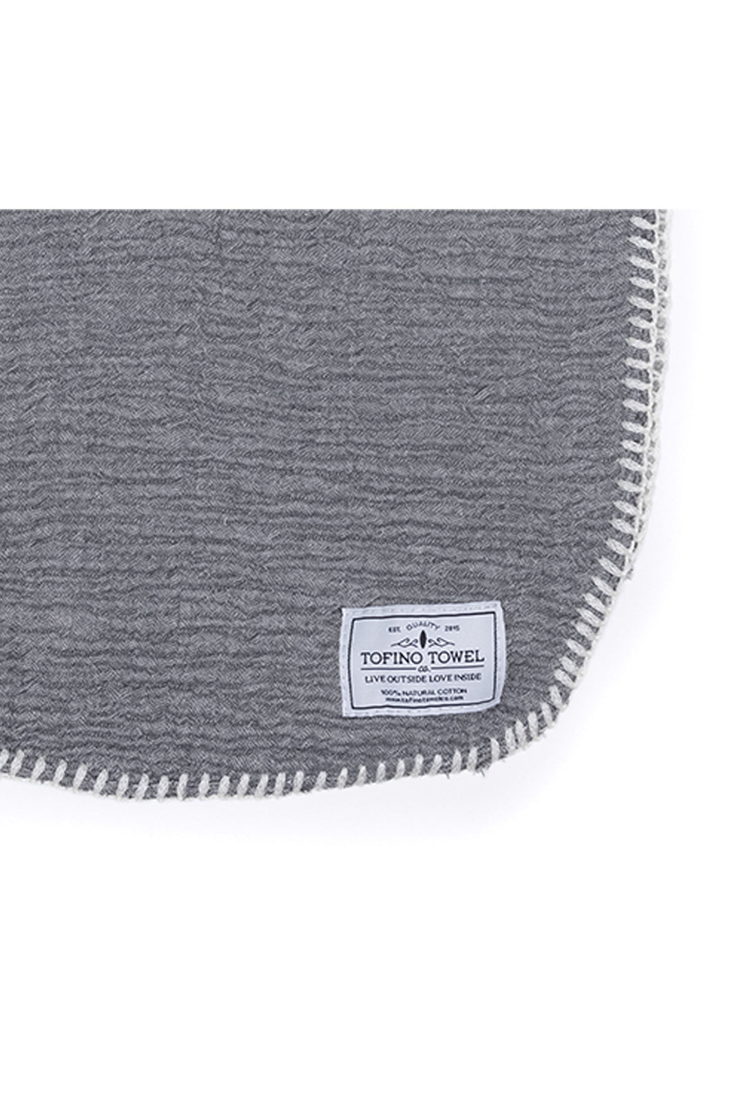 The Pebble Kids' Poncho - Gray