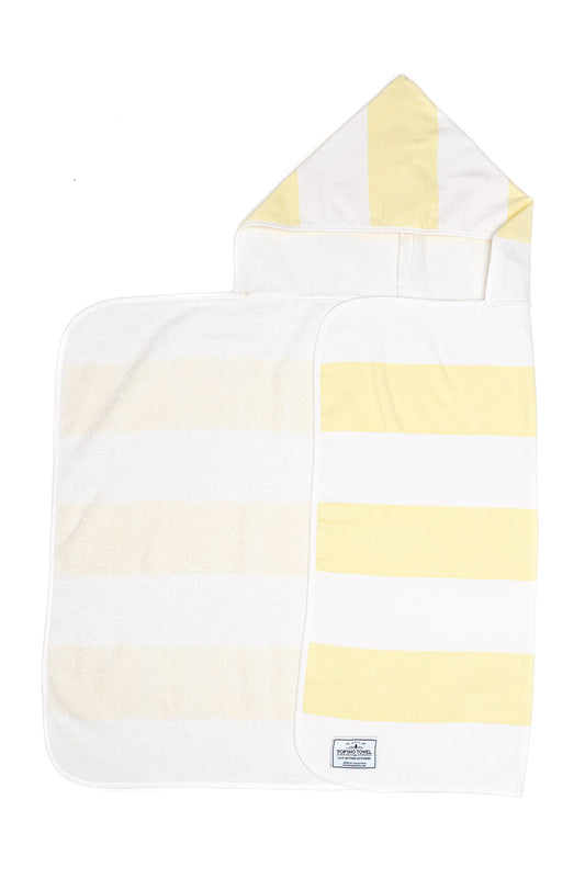 The Reel Kids Hooded Towel - Lemon