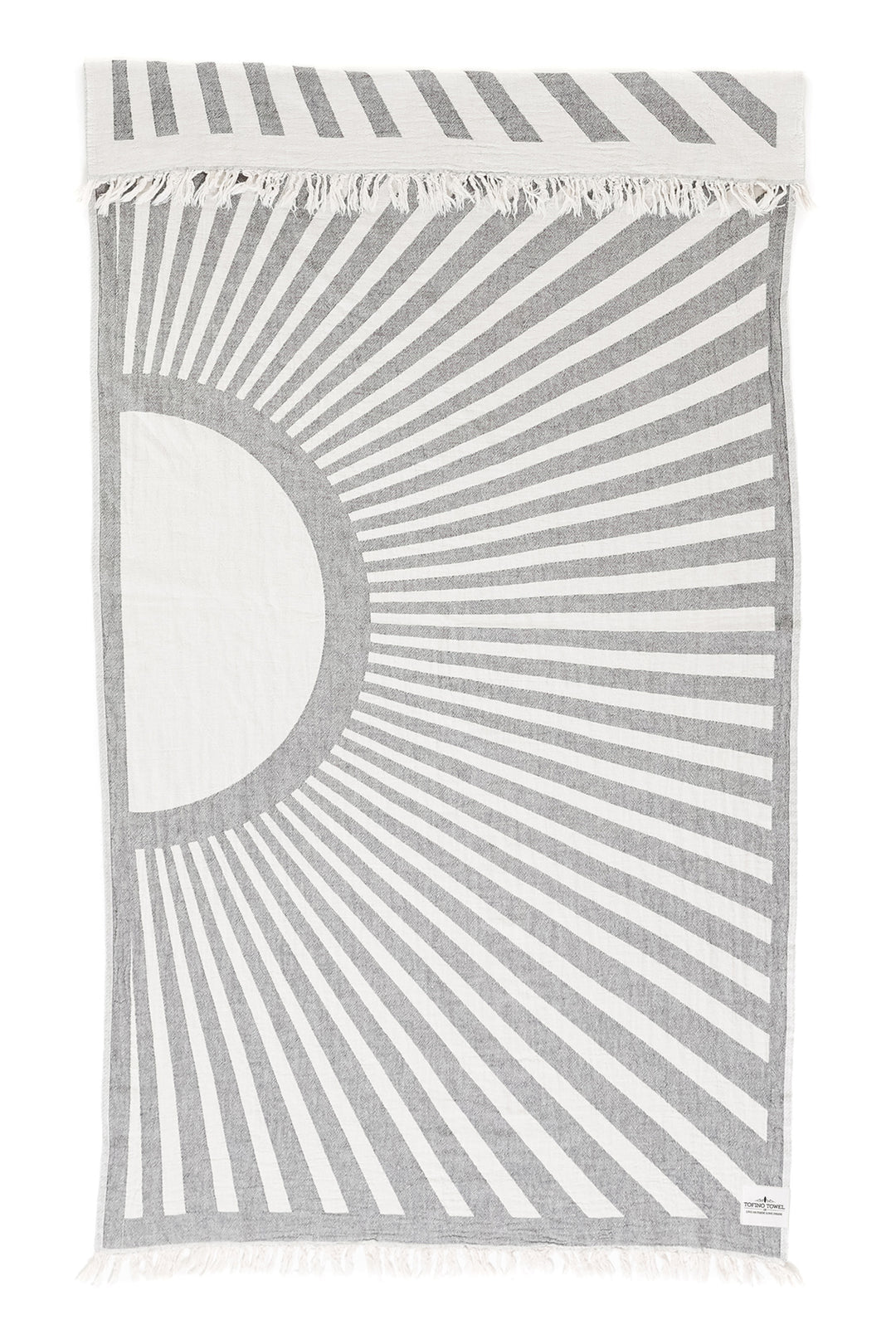 The Sun Flare Towel - Granite