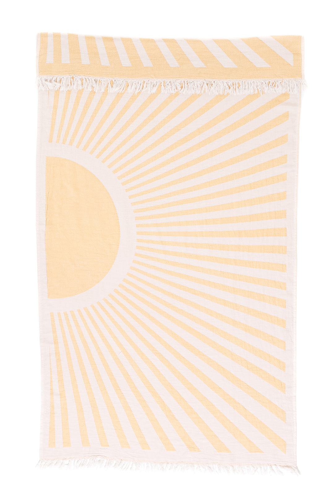 The Sun Flare Towel - Lemon