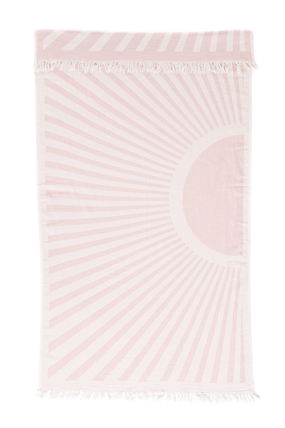 The Sun Flare Towel - Rose Smoke