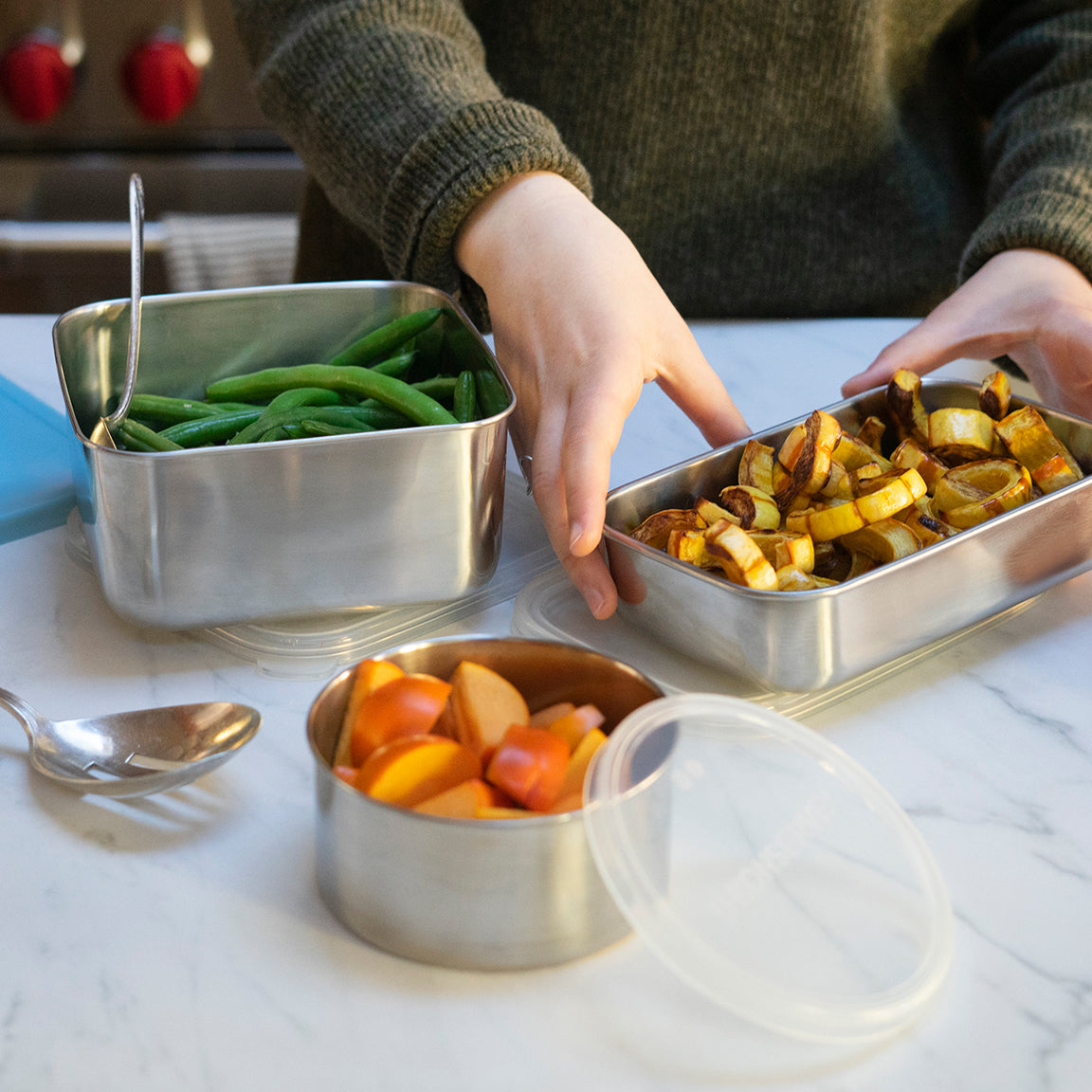 Rectangle To-Go Container (25oz) - Clear