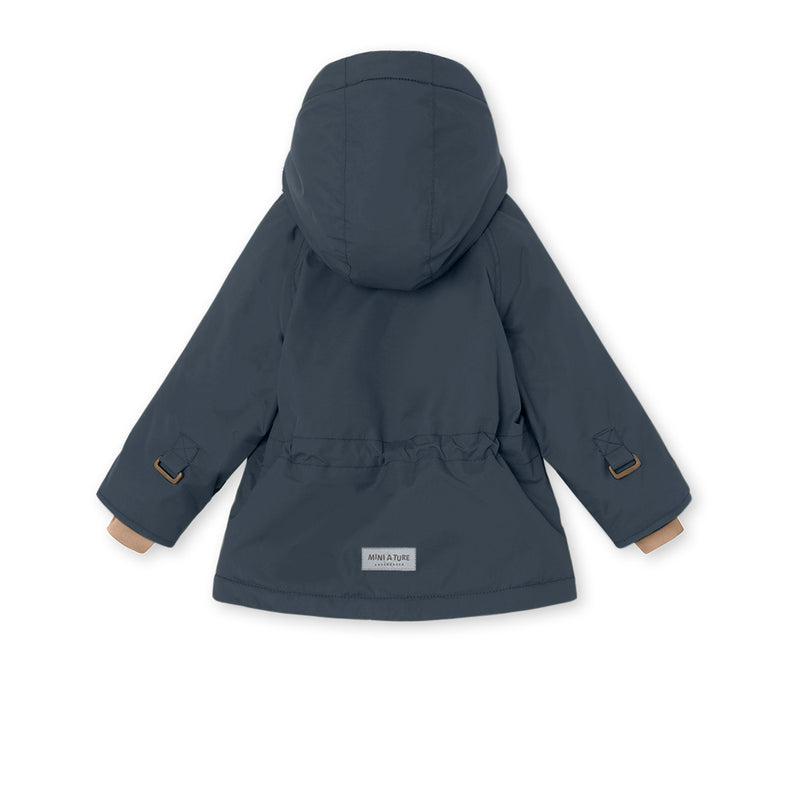 Wally Fleece Lined Winter Jacket - Blue Nights (4-6Y)