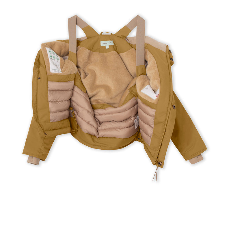 Kastorio Fleece Lined Winter Jacket - Medal Bronze (7-8Y)