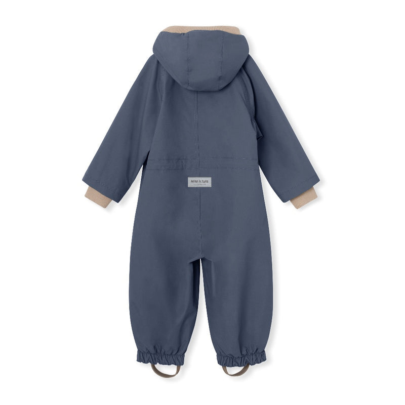 Wisto Fleece Lined Rainsuit - Ombre Blue (6Y)