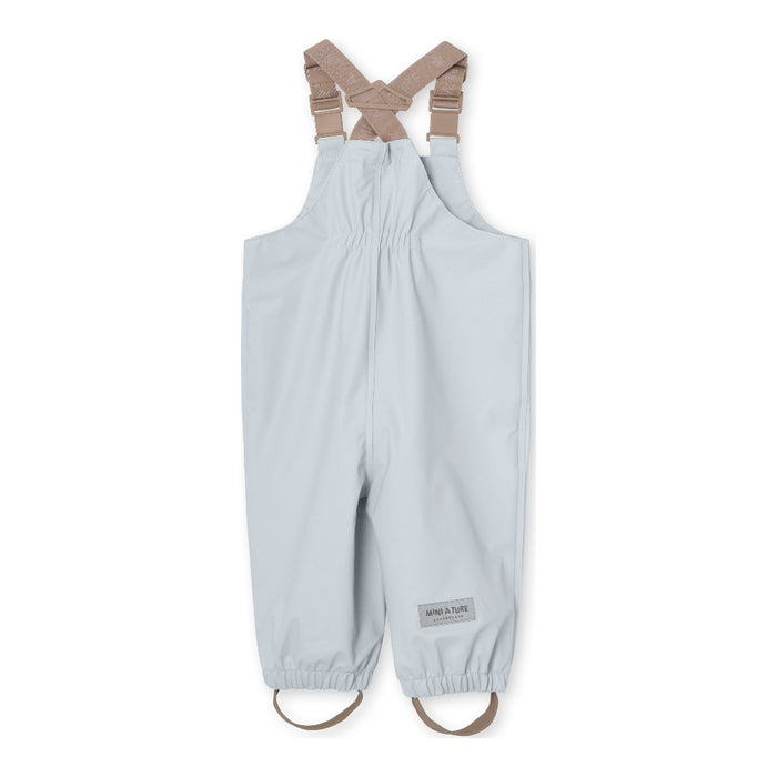 Rubi Suspender Rain Pants - Pearl Blue (4-6Y)