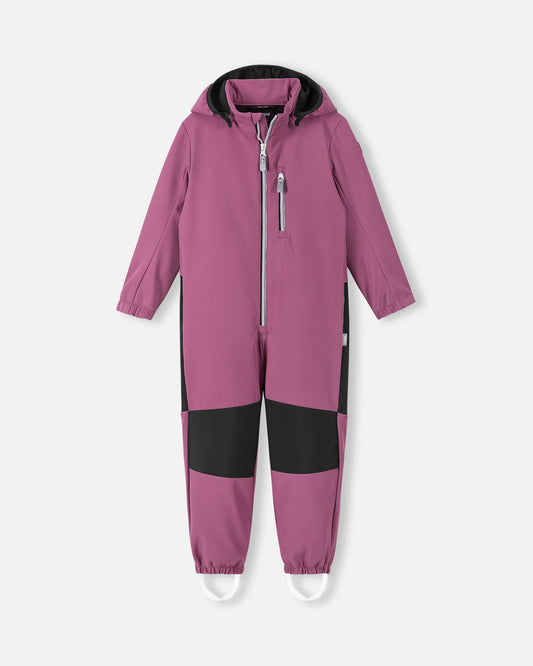 Nurmes Softshell Water-Repellent Outdoor Jumpsuit - Red Violet