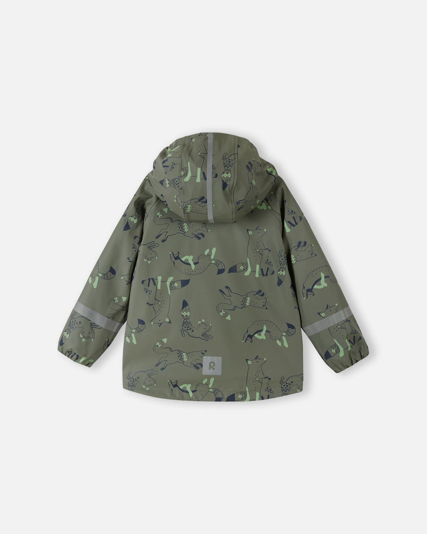 Vesi Waterproof Rain Jacket - Greyish Green