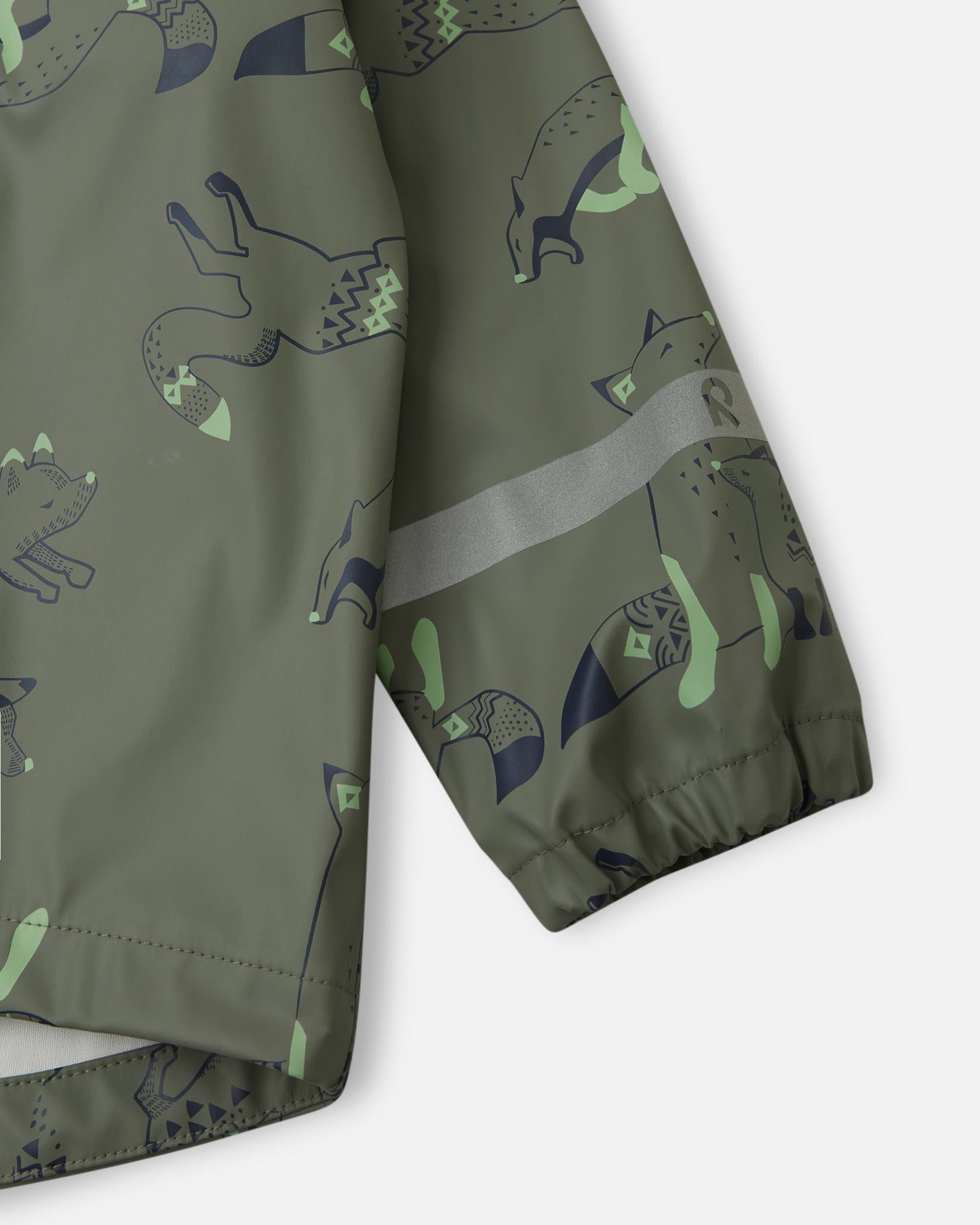 Vesi Waterproof Rain Jacket - Greyish Green