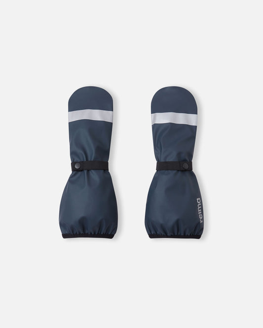 Puro Waterproof Lined Rain Mittens - Navy