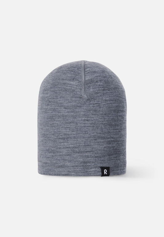 Dimma Lightweight Merino Wool Beanie - Melange Grey