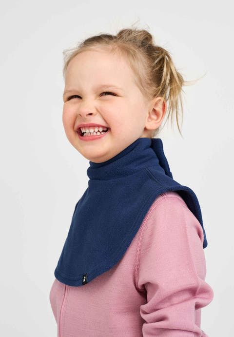 Kids' fleece neck warmer Legenda - Navy
