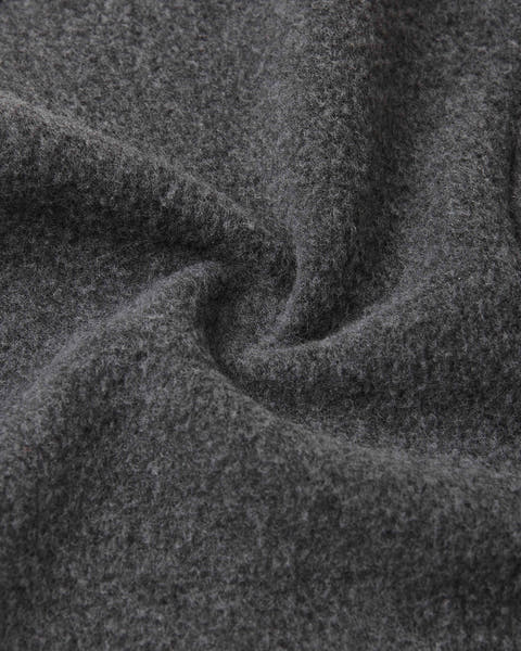 Kids' fleece neck warmer Legenda - Black Melange