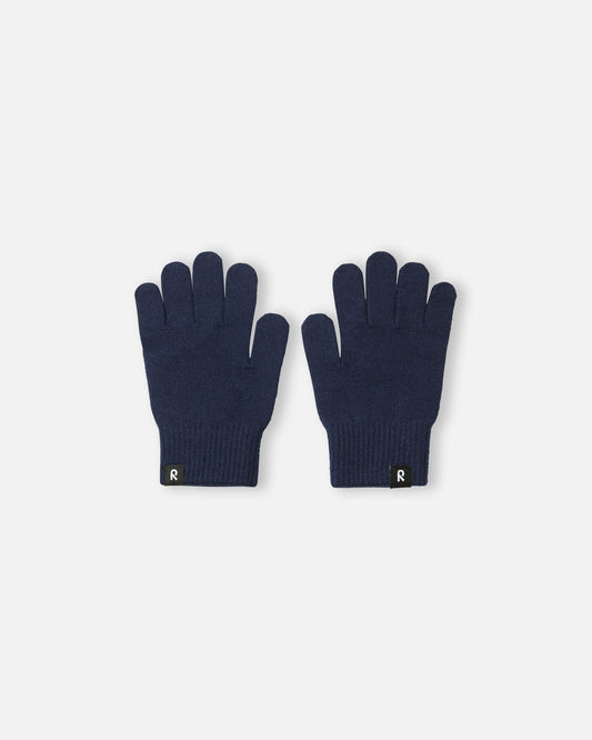 Sormin Merino Wool Blend Knit Gloves - Navy