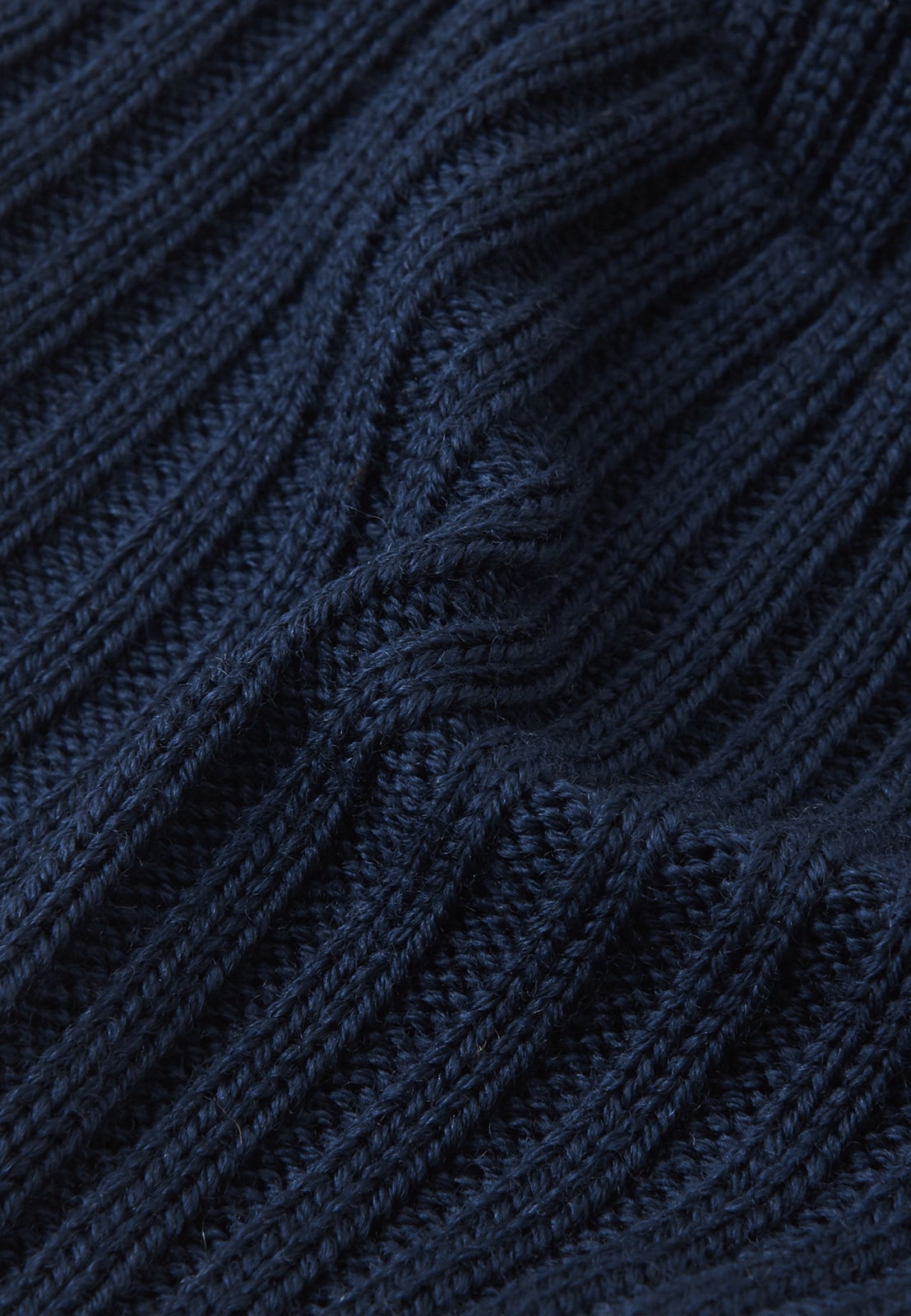 Kids' Merino Wool Beanie Mystinen - Navy