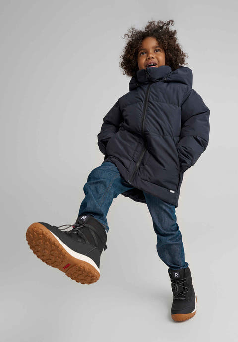 Myrsky - Kids' Waterproof Winter Boots ReimaTec - Black