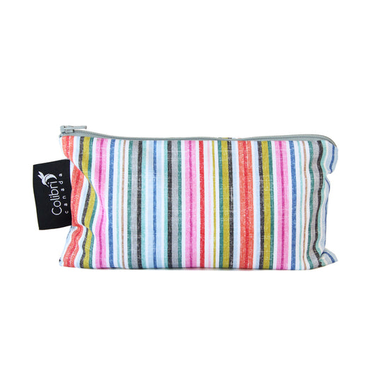 Summer Stripes Reusable Snack Bag - Medium