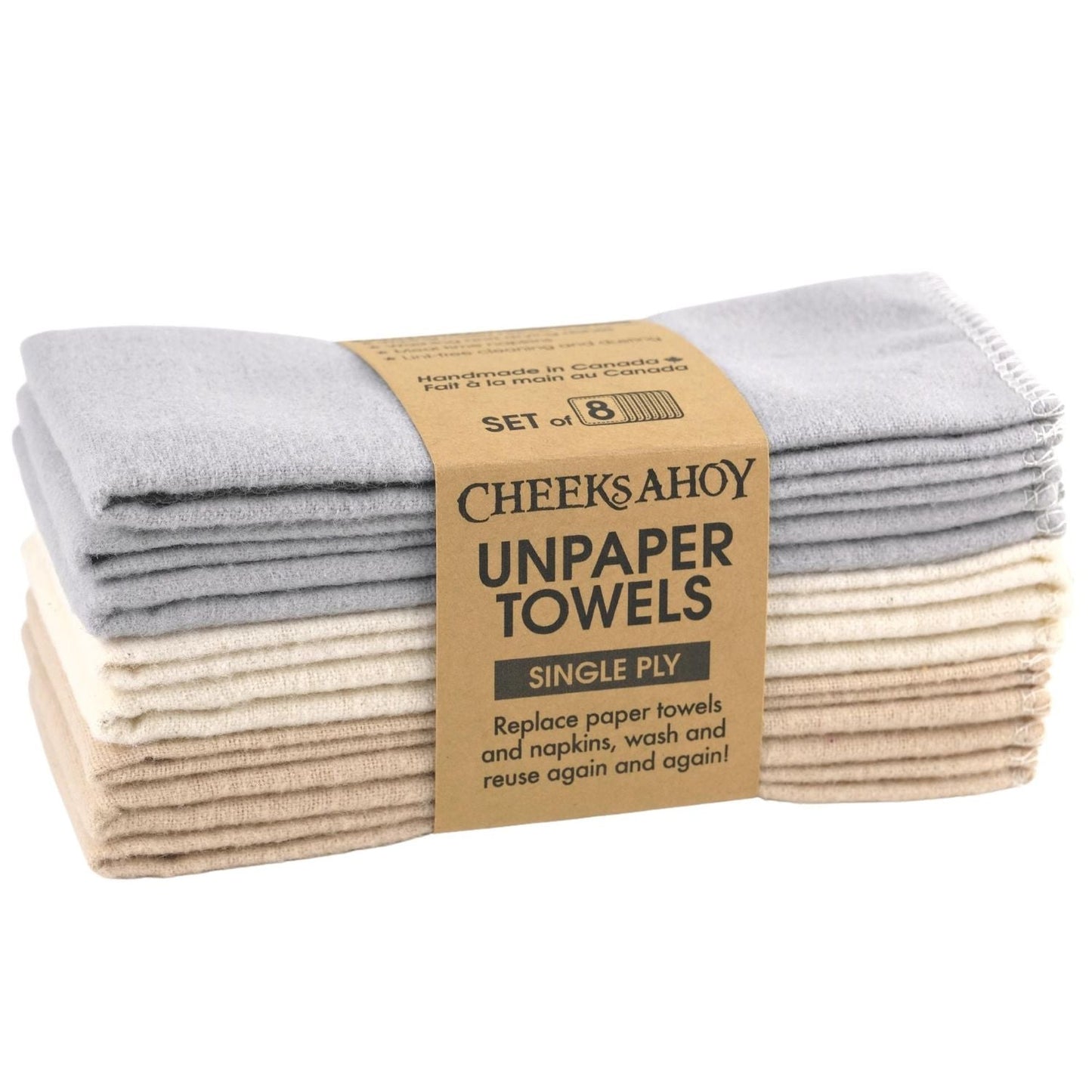 Unpaper Towels 8pk - Warm Neutral Suave