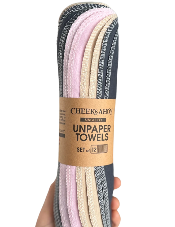Unpaper Towels 12pk - Warm Neutral Blush