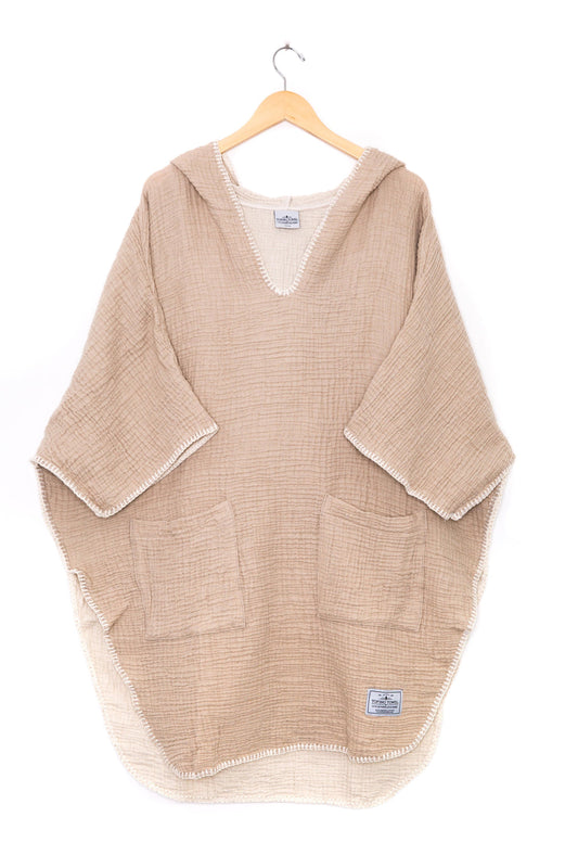 Cocoon Surf Poncho Adult - Tan