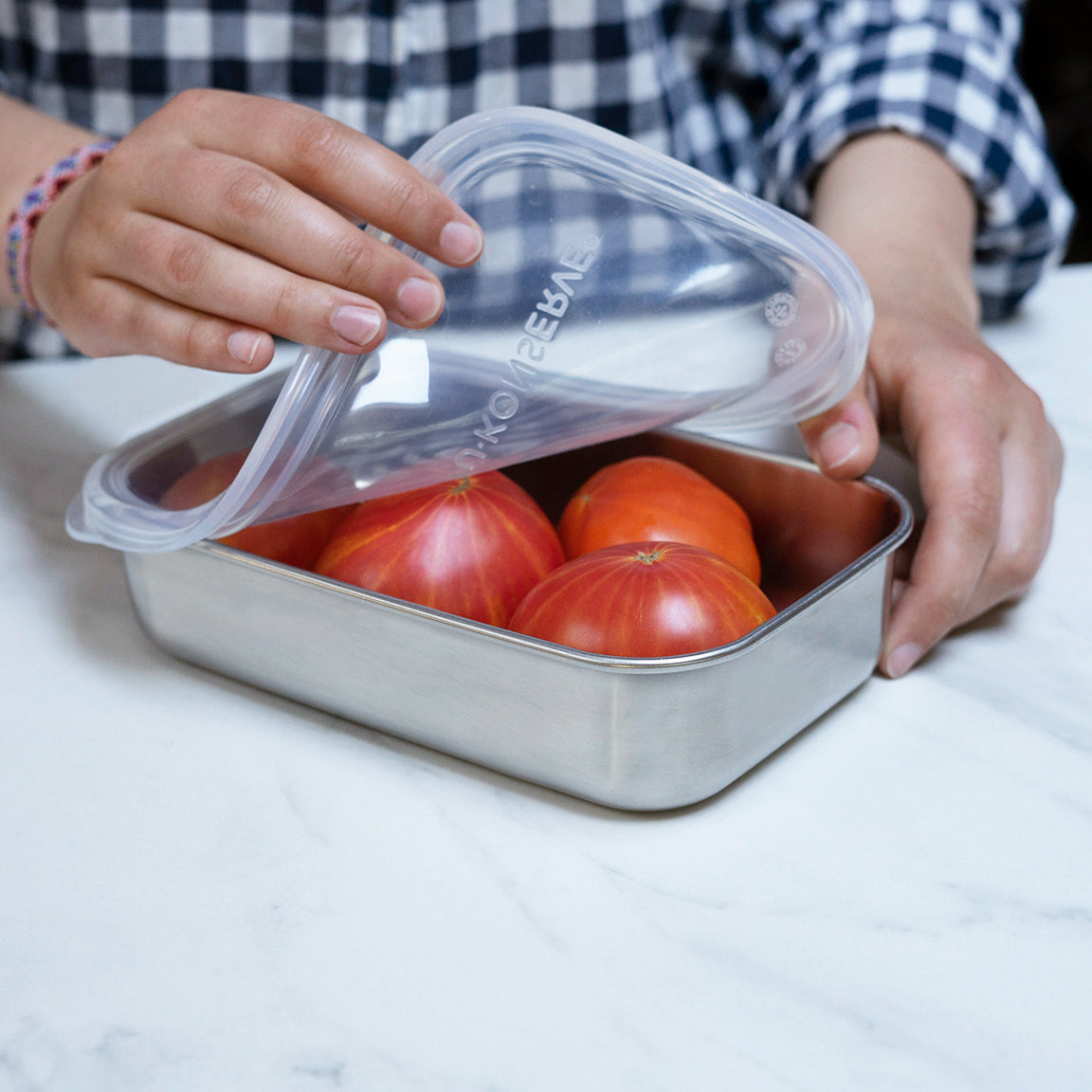 Rectangle To-Go Container (25oz) - Clear