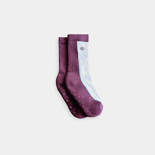 Merino Wool Midweight Adult Socks - Berry