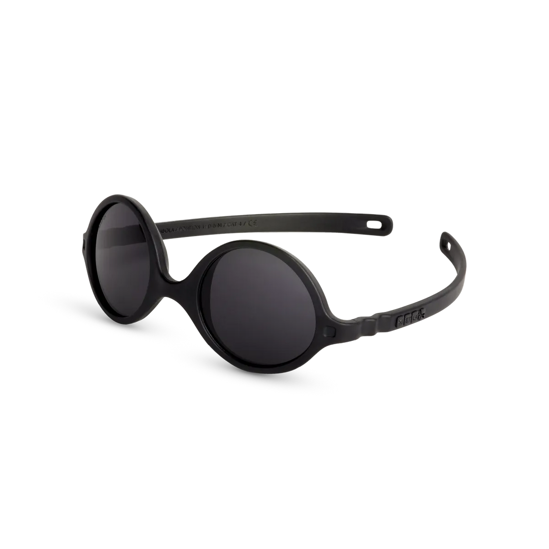 Diabola Reversible Baby Sunglasses - Black (0-1Y)