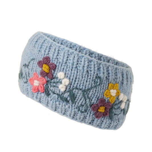 Poppy Headband Kids' Toque - Frosted Blue