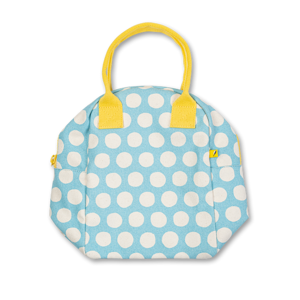 Zipper Lunch - Dot Blue