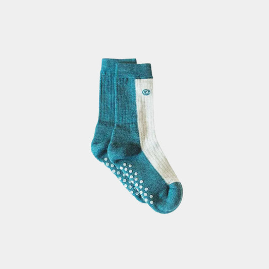 Merino Wool Midweight Kids - Aqua