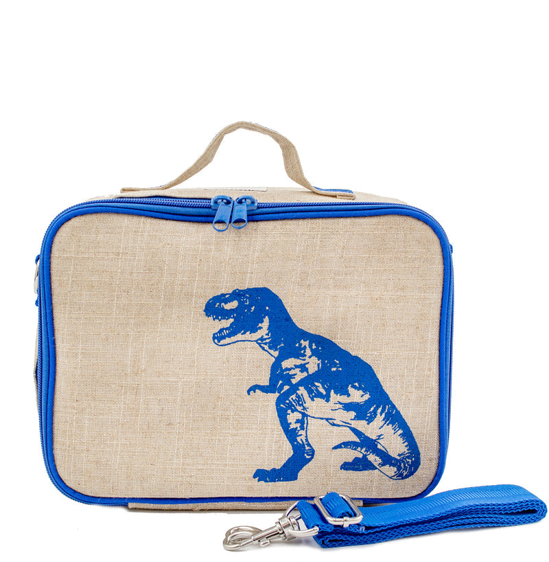 Blue Dino Lunch Box