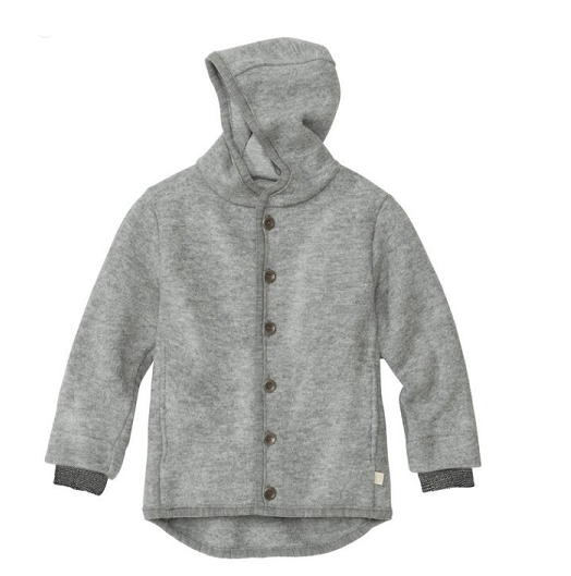 Boiled Wool Jacket - Grey